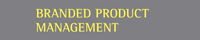 Branded Product Management